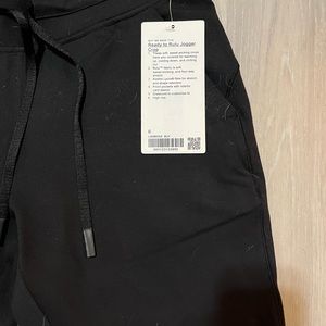 Lululemon Ready to Rulu jogger (NWT) - black, size 6